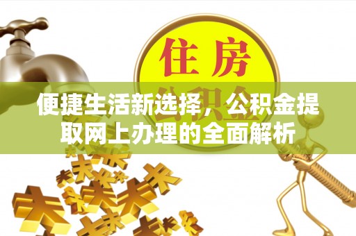 溪州便捷生活新选择，公积金提取网上办理的全面解析