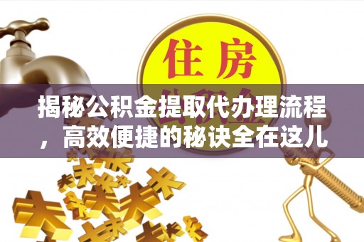 溪州揭秘公积金提取代办理流程，高效便捷的秘诀全在这儿